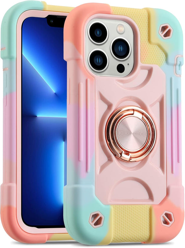 MARKILL iPhone 13 Pro Max Case - 6.7 Inch Heavy-Duty Military Grade Shockproof Cover with Magnetic Car Mount