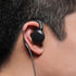 2-Pack Walkie Talkie Earpieces, 2.5mm/3.5mm 2-Pin Headset with PTT Mic for Motorola Radios
