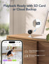 GNCC 2.4GHz 1080P Required(1-Pack) Only Indoor Security Camera, Cameras for Home Security, Motion Detection, Two-Way