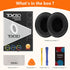 Replacement Ear Pads for Beats Studio 2/3 Headphones, Noise Cancelling Foam, Soft Protein Leather (Black)
