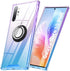 Ring Holder Series for Samsung Galaxy Note 10 Plus Case, Clear Protective Cover with Magnetic Car Phone Mount Support