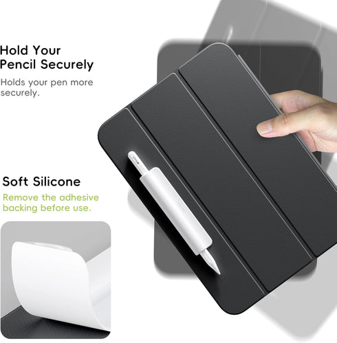 ELETIUO 1st/ 2nd Silicone Pencil Holder Sleeve,Compatible with Apple Pencil (USB-C),Apple Pencil Generation,Strong