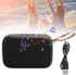 Bluetooth Wireless Stereo Subwoofer, Portable USB Mini Music Player with FM Radio, Hands-Free Calls (Black)