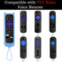 Gavyqier 3Pack 4K+, 4K 2021 Covers for Roku Remote With Cat Ears Design - Silicone Universal Protective Controller