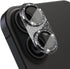 ShinKin Camera Lens Protector for iPhone 16/iPhone 16 Plus, Bling Glitter Camera Cover