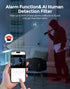 Hugolog 3K 5MP Indoor Security Camera with Auto-Focus, Ideal for Baby Monitor/Pet Camera, Starlight Night Vision, AI