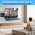 Sound Bar Mounts Under TV for Samsung, Vizio, LG, Bose - Adjustable Mounting Bracket Holds Up to 35 Lbs