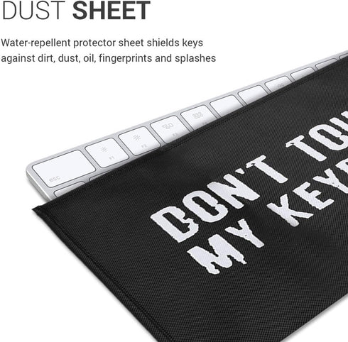 kwmobile Keyboard Cover Compatible with Universal Keyboard (L) - Dust Cover Fabric Case
