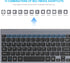 LeadsaiL Wireless Keyboard and Mouse Combo, Compact Silent USB Set for Windows Laptop, Desktop, PC