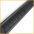 RIVECO 1U Brush Panels for Rack Cable Management, 2 PCS Server Rack Cable Organizer for 19 Inch Network Rack Mount Black