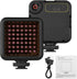 Mini IR Night Vision Light for Video Camera, Built-in Rechargeable Battery with 3 Cold Shoe Mounts