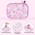 Leayjeen Kids Camera Case for Goopow/Mgaolo/CIMELR/Seckton/OZMI/Dylanto, Pink Rabbit Case Only for Toddlers and Teens