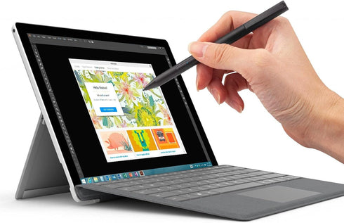 BoxWave Stylus Pen - ActiveStudio Active Stylus for Dell Inspiron 15 7000 2-in-1, Ultra Fine Tip, Jet Black