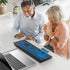SABLUTE Large Print Backlit Keyboard, Wired USB Lighted Computer Keyboard with 7-Color Backlit for PC, Laptop