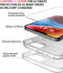 Diverbox Heavy Duty iPhone 14 Case - Shockproof, Dropproof, with Tempered Glass Screen & Camera Lens Protector