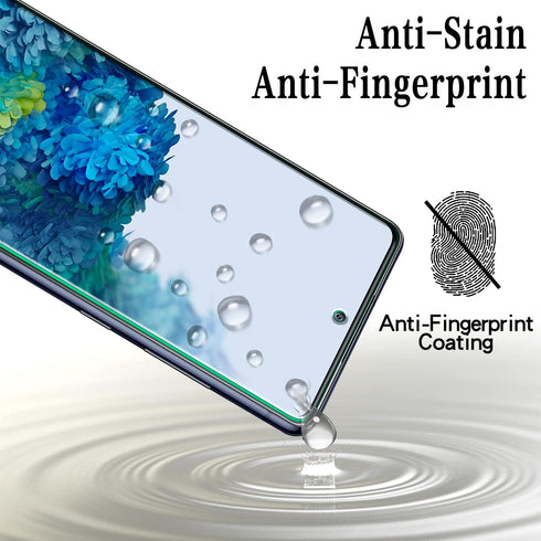 MAYtobe Tempered Glass Screen Protector for Samsung Galaxy S20 FE 5G, Anti Scratch, Bubble Free, Case Friendly,