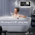 Shower Phone Holder Waterproof, Anti Fog High Sensitivity Touch Screen, 360° Rotation Wall Mount Shower Case for Phone,
