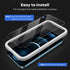 JETech Full Coverage Screen Protector for iPhone 12 Pro Max 6.7-Inch, 3-Pack Tempered Glass with Easy Installation Tool