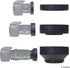 2 Lens Shades: Tulip + Rubber, 1 Lens Cap, Reduces Lens Reflections, Protects Against Excess Sunlight