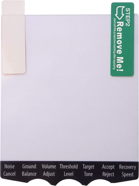 Minelab English Language Screen Protector Pack for Equinox Detectors, 5 Pack