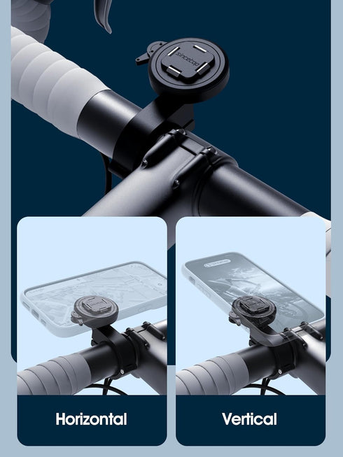 sincetop Series Q Quad Bike/Motorcycle Phone Mount, Quick Lock & Release, Aluminum Alloy Holder