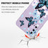 Creative Flower Pattern Case for Samsung Galaxy S20 - Dropproof Slim Protective Cover (6.2 inch) - Aurora Butterfly