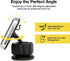 Scosche MPDB MagicMount Pro Magnetic Car Phone Holder Mount - 360 Degree Adjustable Head, Universal Dashboard Phone
