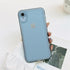for iPhone XR Case Cute Clear Bling Crystal Diamond Phone Case, with Sparkle Camera Len Protector Soft TPU Cover Case for Women Girls, Blue