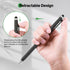 Mixoo Stylus Pens for Touch Screens, 2-in-1 High Sensitivity Retractable Stylus with Upgraded 6mm Disc Tip for iPad,