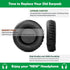 Premium Replacement Earpads for Logitech PC 960 Stereo Headset, Soft Protein Leather & Memory Foam