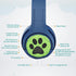 Riwbox CF9 Cat Ear Kids Bluetooth Headphones with LED Light, Safe 85dB Volume Limit