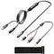 Elecan Unidirectional Optical Male to 3.5mm AUX Female Audio Converter Cable 5