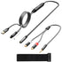 Elecan Unidirectional Optical Male to 3.5mm AUX Female Audio Converter Cable 5