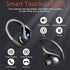 Ltinist Wireless Earbud, Bluetooth 5.3 Headphones with Earhooks, 75H Battery, IP7 Waterproof, Built-in Microphone for