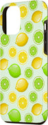 Lemon Lime Slices Pattern Citrus Fruit Gift Case 12 Lemon Lime Slices Pattern Citrus Fruit Green Yellow Cute Case