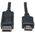 Tripp Lite DisplayPort to HDMI Cable Adapter, DP to HDMI (M/M), 1080p, 25 ft.