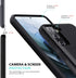 ZUSLAB Wallet Case for Samsung Galaxy S21 5G, Shockproof Anti Scratch Cover with Card Holder and Screen Protector