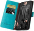SUANPOT Leather Wallet Case for Samsung Galaxy S21 Ultra 6.8" - RFID Blocking Flip Folio Book Phone Case with Credit
