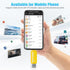 INLAND Micro Center 128GB Type C Flash Drive & OTG USB 3.0 Dual Flash Drives for Android Smartphones, MacBook, PC