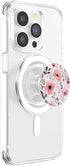PopSockets PopGrip for MagSafe, Pink Floral Flower Bouquet Cute Pattern