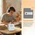 GizmoGlee 2 Pack MP3 4GB 500+ $3, Player Screen-Free Portable with Headphones & Speaker, Card Songs, HD Resin Panel