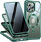 CD Loop Magnetic Case for iPhone 11 Pro Max, Military Grade Anti-Peep Privacy Screen, 9H Glass, MagSafe Compatible.