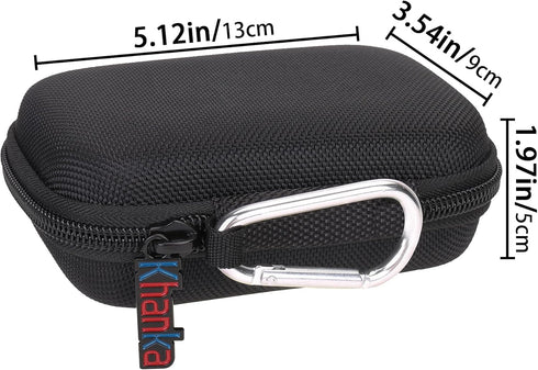 khanka Hard Travel Case for LISEN 3 in 1 Charging Station, Travel Wireless Charging Station Case Only, Black