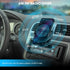aboutBit 300W Single Din Car Marine Stereo: Bluetooth Car Radio with Smartphone Holder - Push to Talk Assistant AM FM