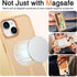 BENTOBEN Translucent Matte Slim Magnetic Case for iPhone 15 Plus, Compatible with MagSafe, Khaki