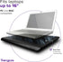 Targus 16 inch Laptop Cooling Pad - Dual Fan Lap Chill Mat, Heat Protection, USB-A Connection, Black (PA248U5)