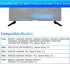 Generic 32 55 inch TV Stand Tabletop TV Base Pedestal Feet for to Replacement Stabilizer Anti Slip Holder Legs for LCD