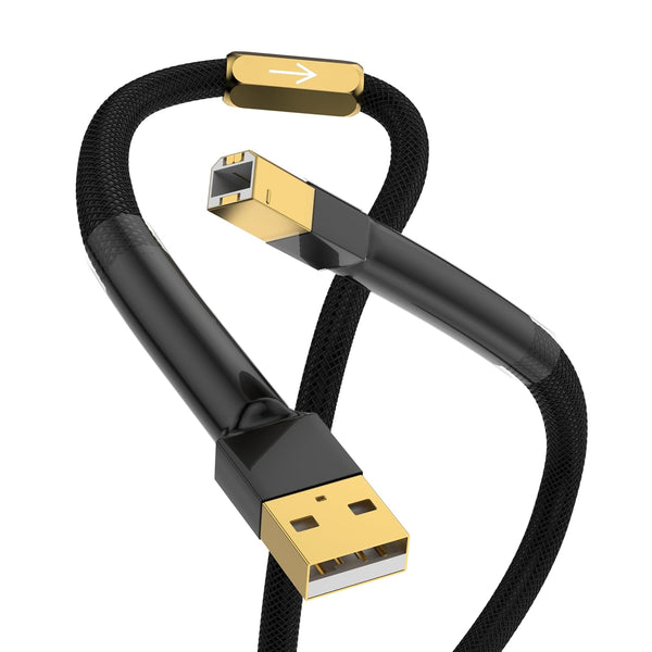 Viborg HiFi USB 2.0 Cable Type A Male to B Male Digital