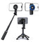 UBeesize Magnetic Mini Selfie Stick Tripod with Rechargeable Remote, Pocket Tripod for iPhone/Android,