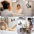 Suction Cup Mirror Phone Holder with Light, Travel Wall Phone Camera Mount for Makeup Content Creator Essentials,